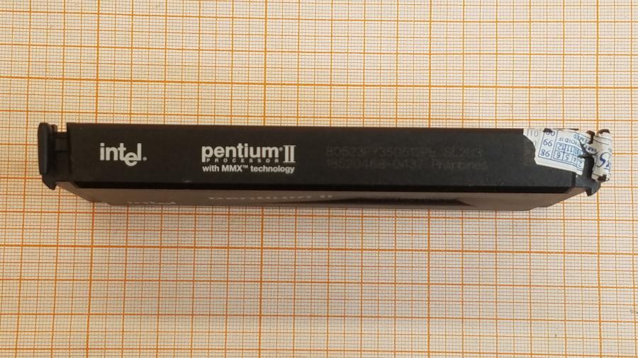 219-315-001 CPU Slot 1 INTEL Pentium II 350 MHz SL2U3 #3