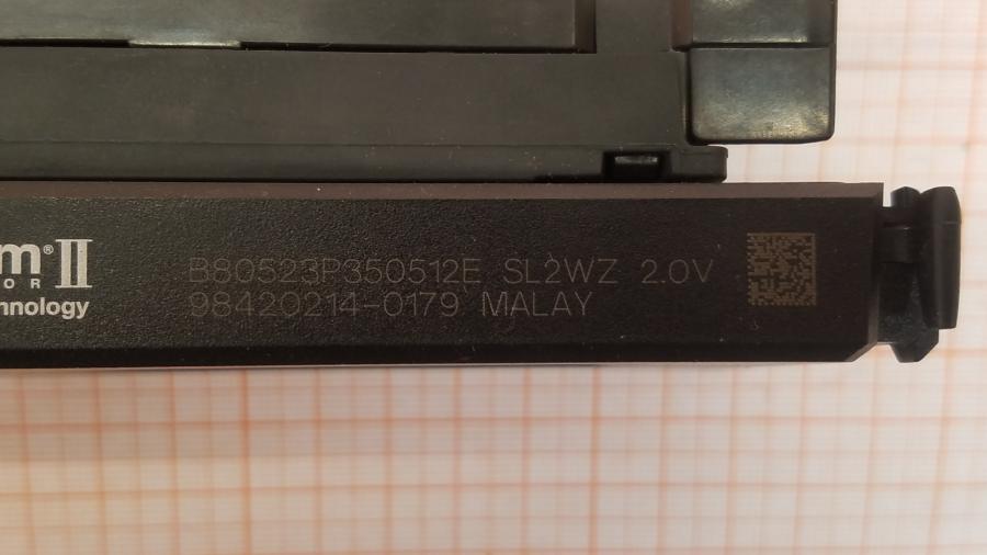 219-318-001 CPU Slot 1 INTEL Pentium II 350 MHz SL2WZ #4