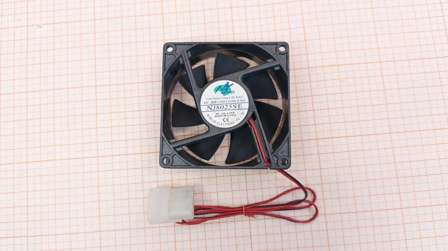 219-331-001 Вентилятор  NING JIE NJ8025SE Molex #1