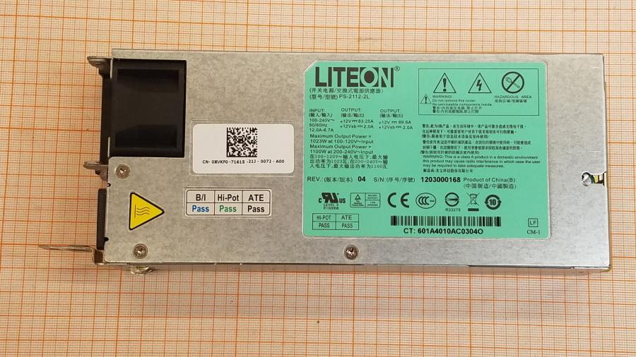 172-085-002 PSU Hot Swap DELL 0XVKF0 #2