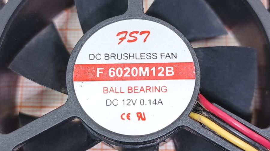 219-337-001 Вентилятор  F6020M12B #2