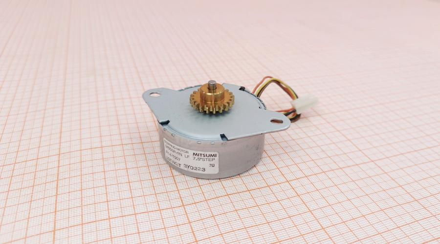 173-322-001 Двигатель печатной техники MITSUMI M55SP-1N #1