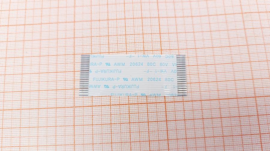 173-324-001 Шлейф Fujikura FFC / Type A / 18-Pin / Шаг 1.0мм / 60 мм #1