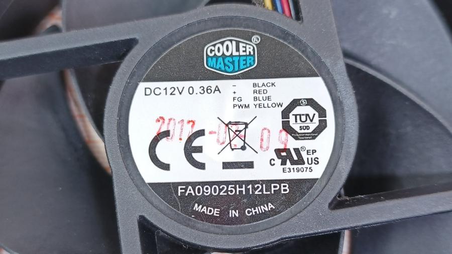 223-350-001 Вентилятор COOLER MASTER FA09025H12LPB #2