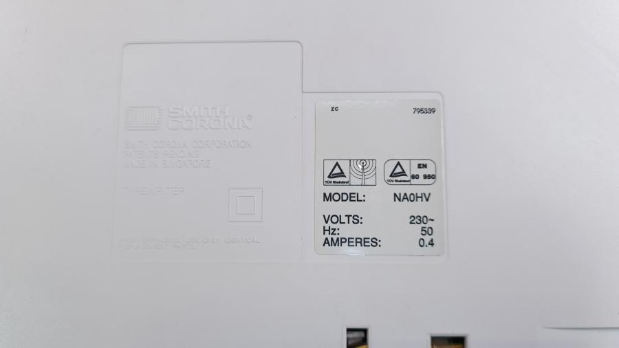220-051-001 Пишущая машинка SMITH CORONA VTX100 #20