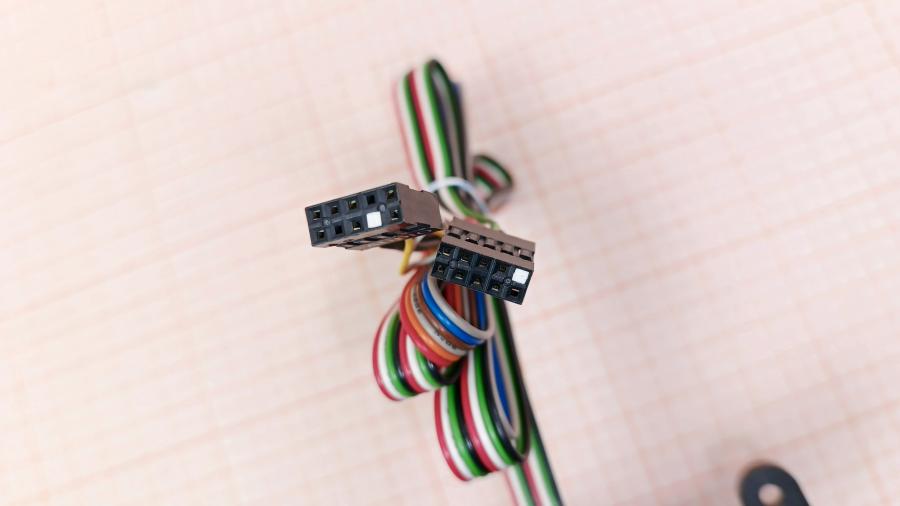 226-233-001 Передняя панель ввода-вывода  2x USB 2.0 / 2x MiniJack 3.5 (SPK, MIC) #4