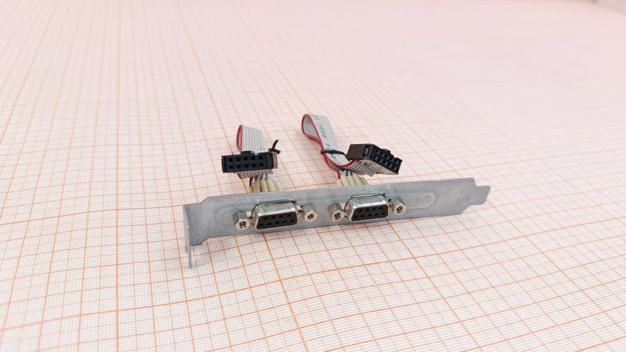 226-234-001 Планка расширения  2x COM DB-9 (F) #1