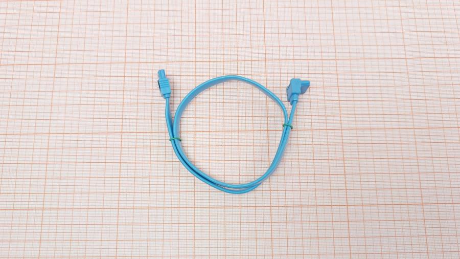 218-266-001 Кабель SATA-III 6Gbs DERONXIN SATA-III 0.4M Угловой #1