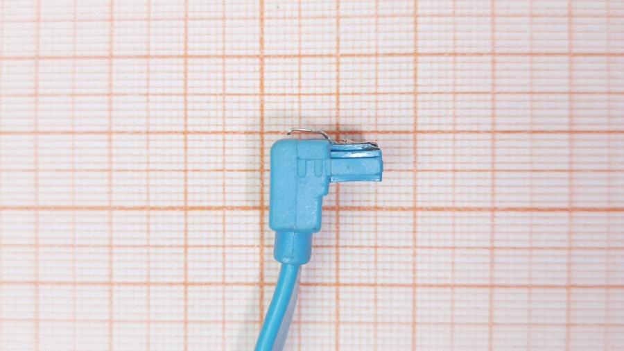 218-266-001 Кабель SATA-III 6Gbs DERONXIN SATA-III 0.4M Угловой #2