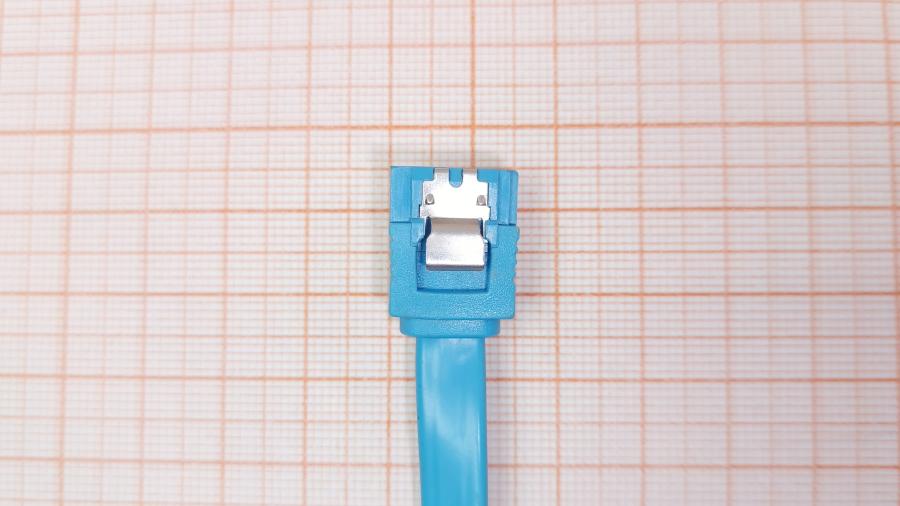 218-266-001 Кабель SATA-III 6Gbs DERONXIN SATA-III 0.4M Угловой #4