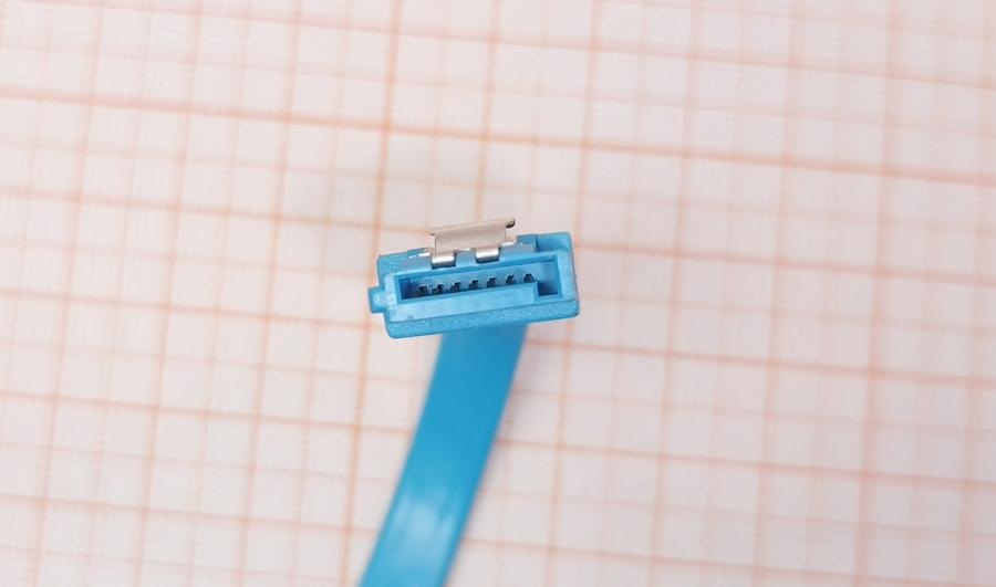 218-266-001 Кабель SATA-III 6Gbs DERONXIN SATA-III 0.4M Угловой #5