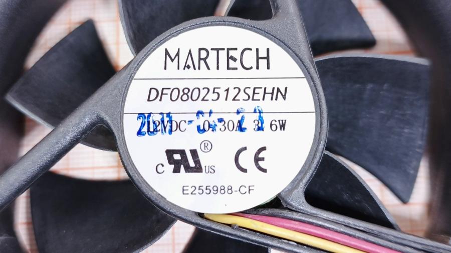 219-339-001 Вентилятор  MARTECH DF0802512SEHN #2