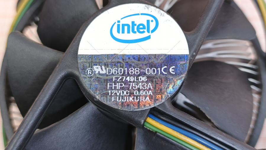 219-349-001 Cooler <775> INTEL D60188-001 #3