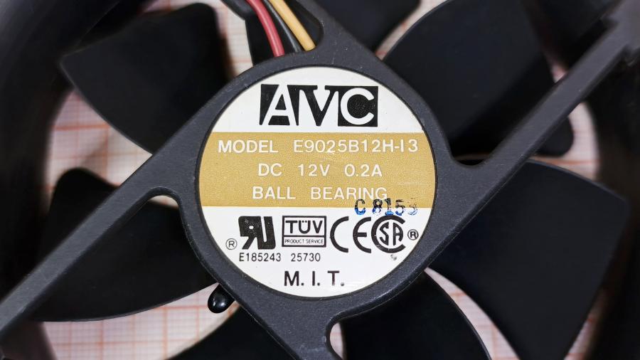 219-353-001 Вентилятор AVC E9025B12H-I3 #2