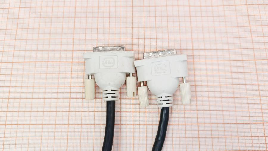 226-241-001 Кабель DVI для ЖК мониторов   DVI-D (M) - DVI-D (M) 1.8m Single link fb #2