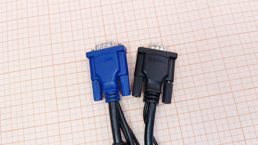 223-357-001 Кабель KVM D-LINK VGA + PS/2 + Audio 1.8M #2