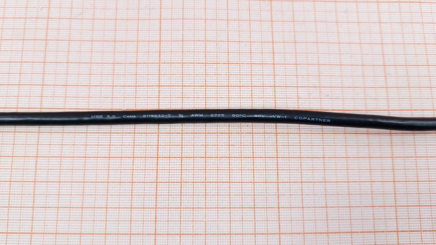 226-252-001 Кабель USB HONGLIN USB 3.0 A (M) - USB 3.0 B (M) 1.8m #6