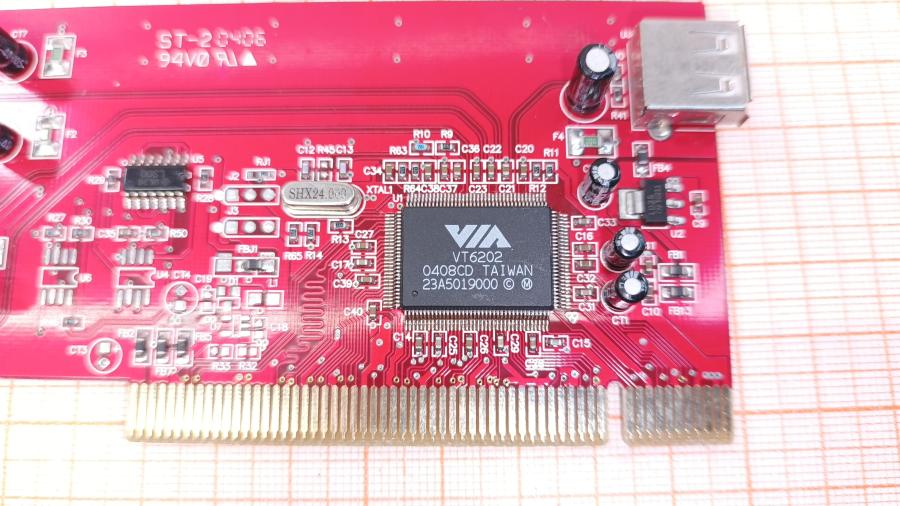 226-253-001 Контроллер PCI USB VIA VT6202 #5