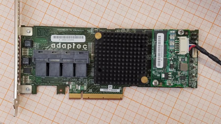 195-231-001 Контроллер PCI Adaptec ASR-71605Q #2