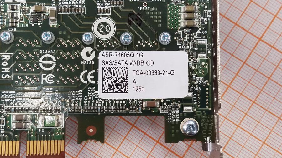 195-231-001 Контроллер PCI Adaptec ASR-71605Q #4