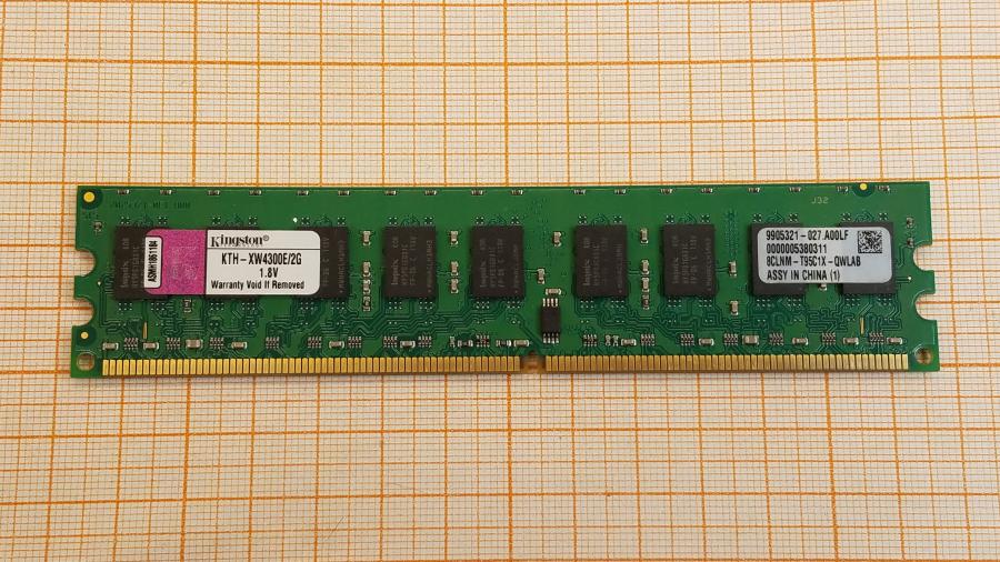 217-299-001 DDR2 DIMM ECC KINGSTON KTH-XW4300E/2G #1