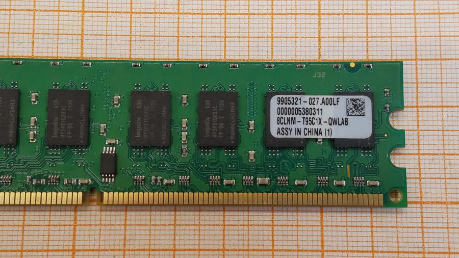 217-299-001 DDR2 DIMM ECC KINGSTON KTH-XW4300E/2G #3