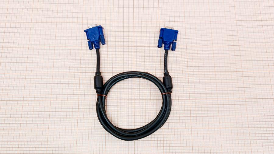 226-244-002 Кабель SVGA 15M/15M  VGA 15M - VGA 15M 1.8m 2fb #1