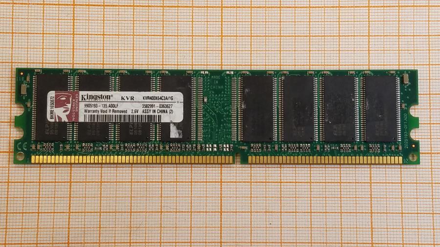 217-302-001 DDR1 DIMM KINGSTON KVR400X64C3A/1G #1