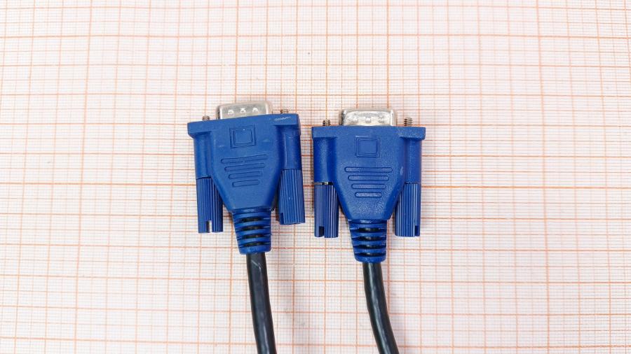 226-245-002 Кабель SVGA 15M/15M  VGA 15M - VGA 15M 1.5m fb #2