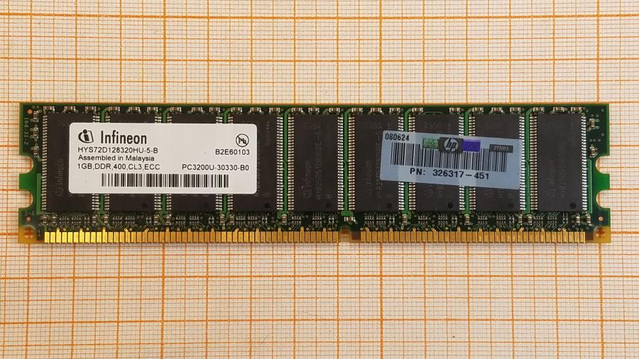 217-304-001 DDR1 DIMM HP 326317-451 #1