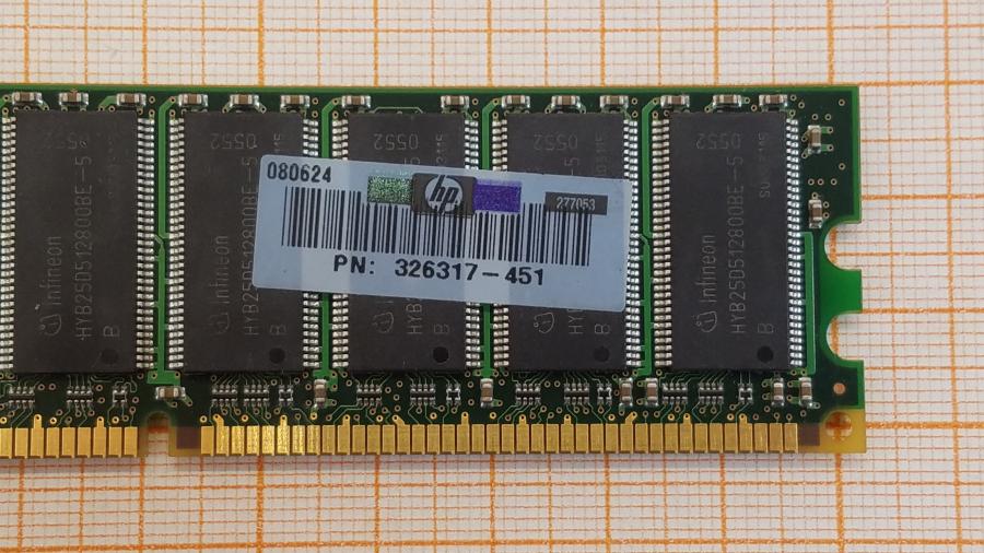217-304-001 DDR1 DIMM HP 326317-451 #2