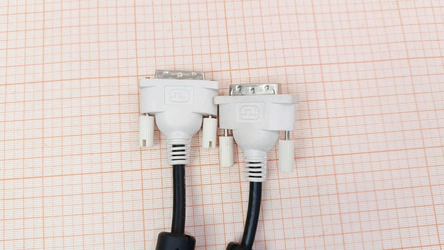 223-383-001 Кабель DVI для ЖК мониторов   DVI-D (M) - DVI-D (M) 1.8m Single link fb #2