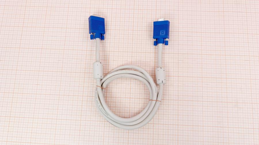 223-386-001 Кабель SVGA 15M/15M  VGA 15M - VGA 15M 1.9m 2fb #1