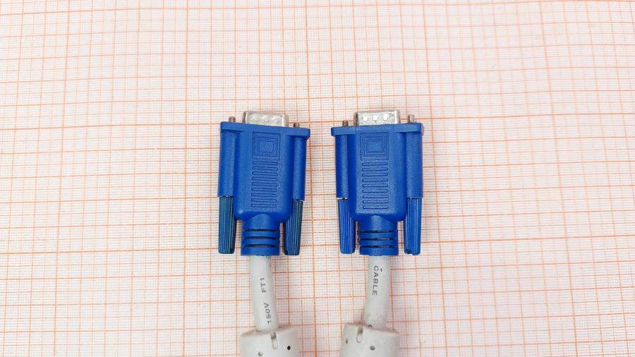 223-381-002 Кабель SVGA 15M/15M  VGA 15M - VGA 15M 1.8m 2FB #2