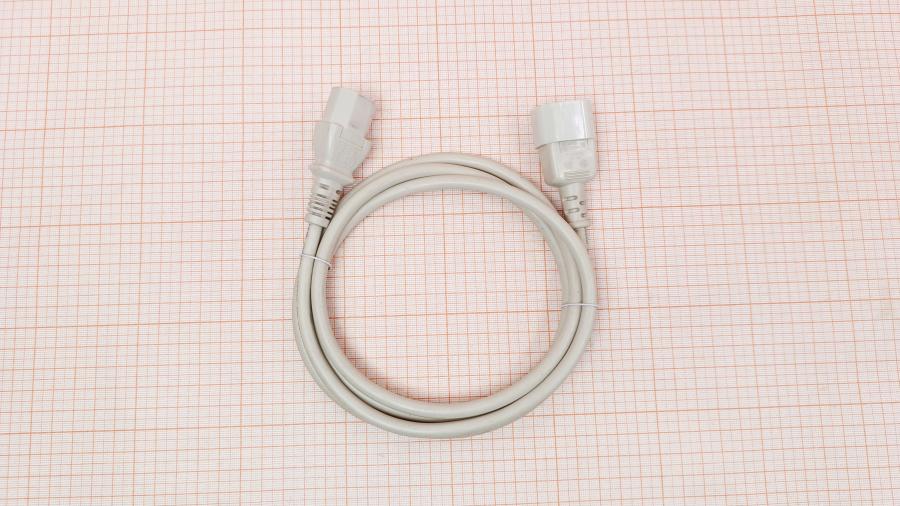 223-387-001 Удлинитель питания IEC-C14  IEC C13 - IEC C14 3G×0.75мм² 1.5m #1