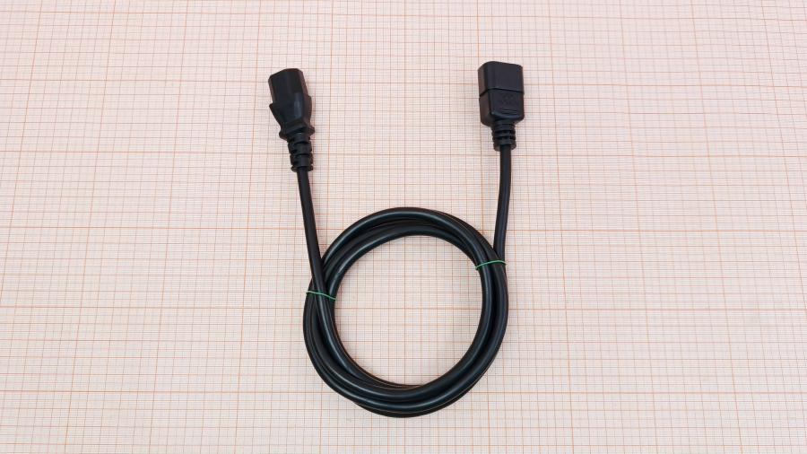 223-394-001 Удлинитель питания IEC-C14  IEC C13 - IEC C14 3G×1.0мм² 1.8m #1