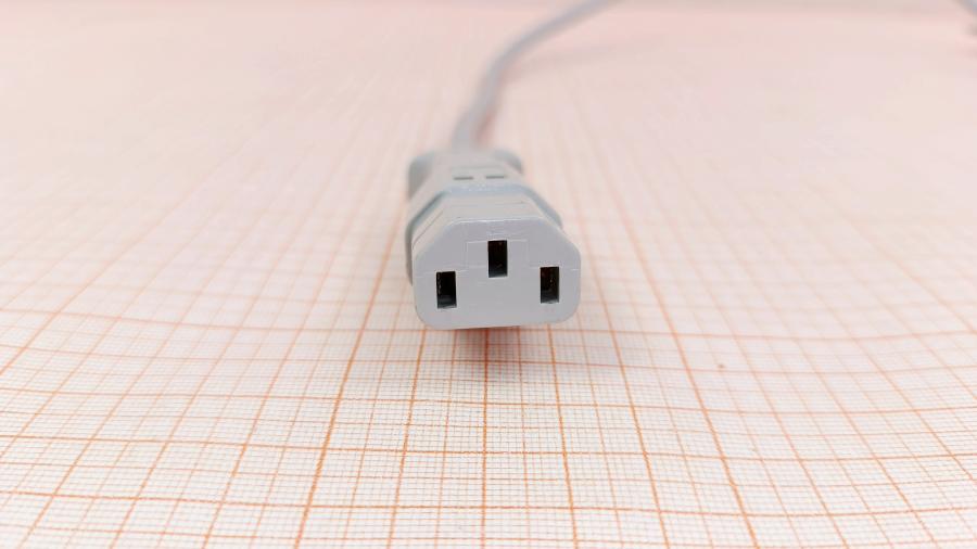 223-402-001 Кабель питания CEE7/7  CEE7/7 - IEC-C13 3G×0.75мм² 1.6M #5