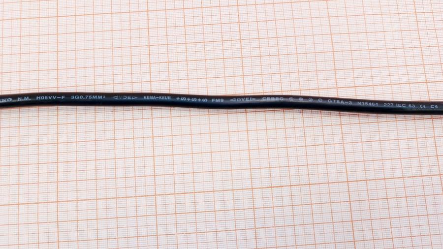 223-392-002 Кабель питания CEE7/7  CEE7/7 - IEC-C13 3G×0.75мм² 1.8M #6