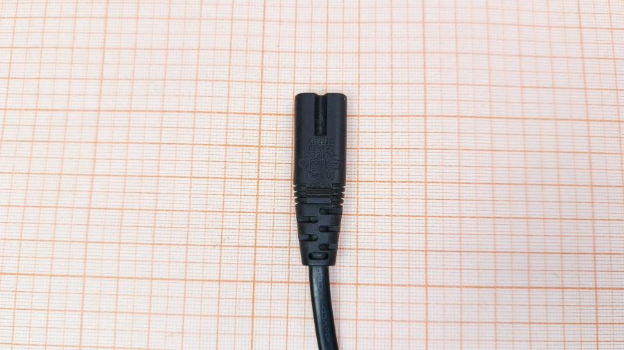 218-271-001 Кабель питания CEE 7/16  CEE7/16 - IEC-C7 2G×0.75мм² 0.9M #4