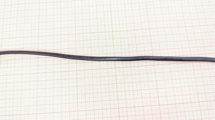 218-271-001 Кабель питания CEE 7/16  CEE7/16 - IEC-C7 2G×0.75мм² 0.9M #6