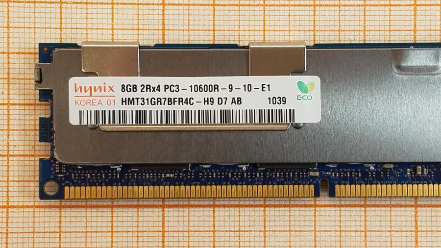 195-032-001 DDR3 RDIMM ECC REG HYNIX HMT31GR7BFR4C-H9 #2