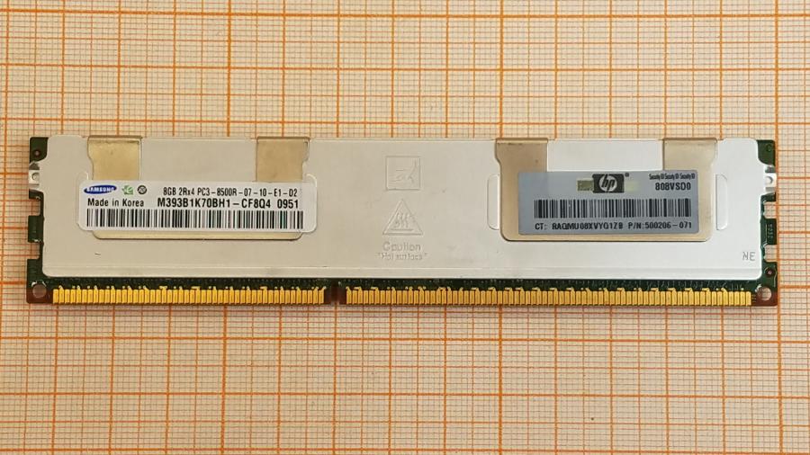 195-003-001 DDR3 RDIMM ECC REG HP 500206-071 #1