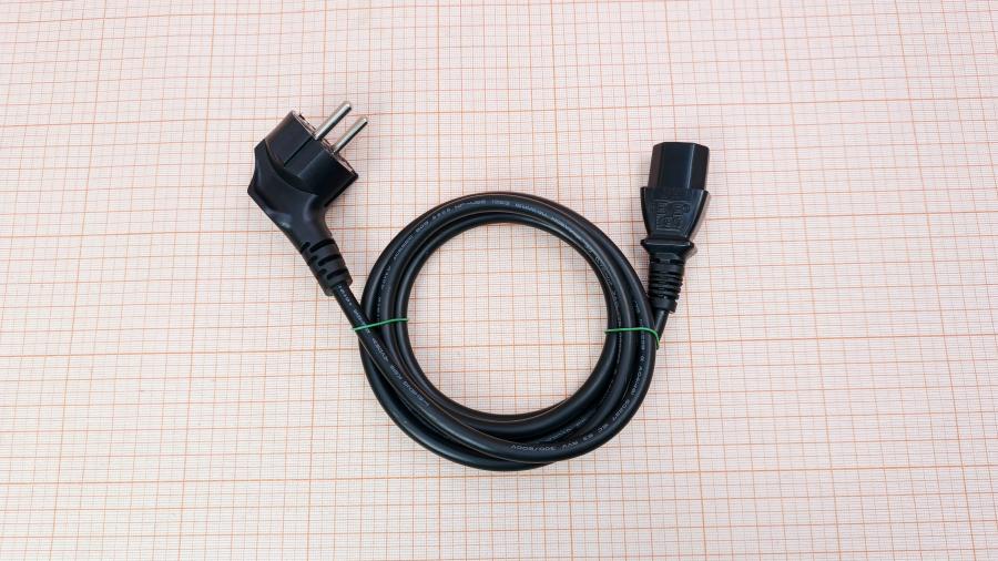 219-354-001 Кабель питания CEE7/7  CEE7/7 Угловой - IEC-C13 3G×0.75мм² 1.5M #1