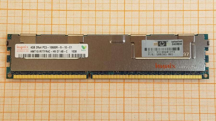 195-033-002 DDR3 RDIMM ECC REG HP 500203-061 #1