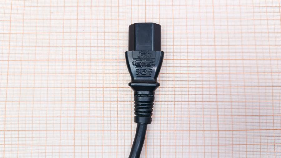 218-285-001 Кабель питания CEE7/7  CEE7/7 Угловой - IEC-C13 3G×0.75мм² 2M #4