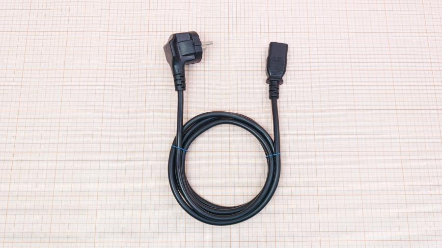 218-288-001 Кабель питания CEE7/7  CEE7/7 Угловой - IEC-C13 3G×0.75мм² 1.8M #1