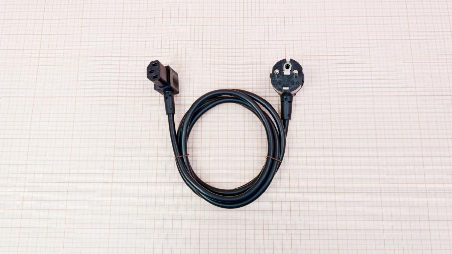 218-292-001 Кабель питания CEE7/7  CEE7/7 Угловой - IEC-C13 Угловой  3G×1.0мм² 1.7M #1