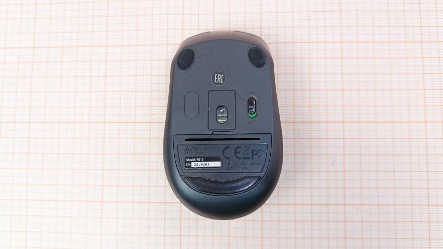 229-004-001 Мышь беспроводная A4tech FSTYLER FG12 BLACK #3