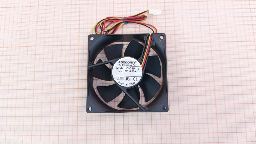 120-134-001 Вентилятор FOXCONN D80SH-12 #1