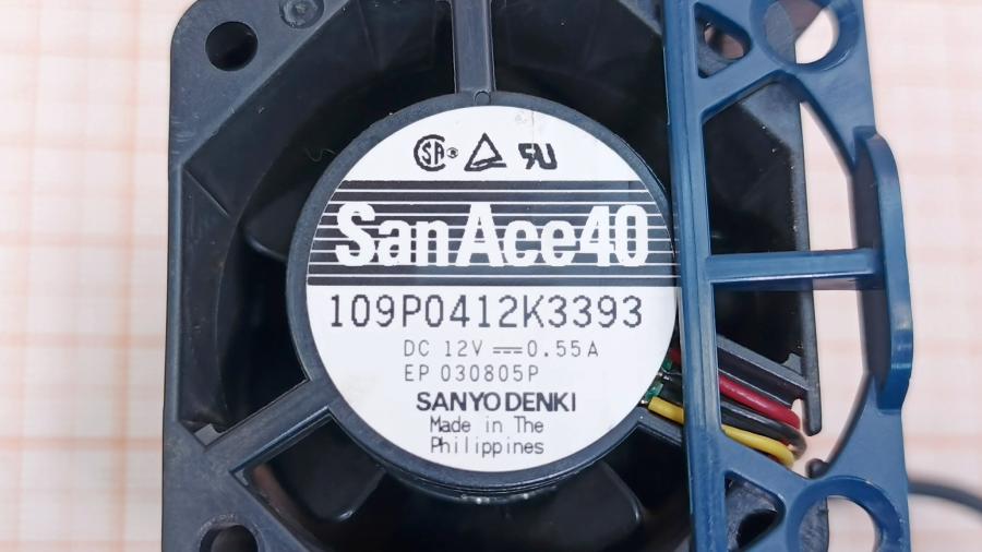 120-140-001 Fan San Ace 40 109P0412K3393 #4